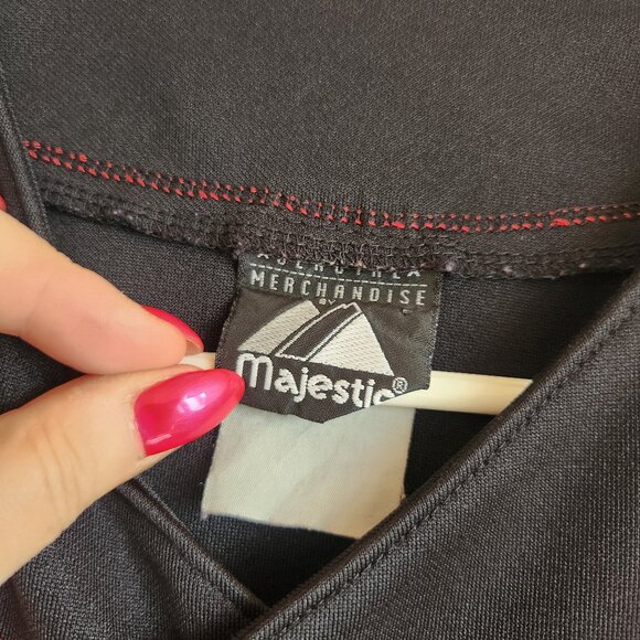 MLB Boston Red Sox Black Jersey L/XL 48 Majestic - Picture 5 of 10